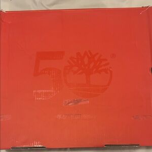 Timberland Bright Red Box with Logo